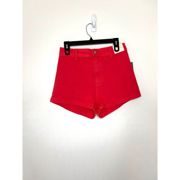 Universal Thread Pants - Universal Thread High-Rise Sailor Denim Shorts Sz 6 Red NWT